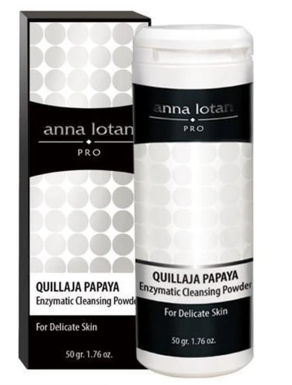 Quillaja Papaya Anna Lotan – Enzymatyczny puder oczyszczający do skóry delikatnej