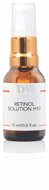 Roztwór Retinolu H10 0,5% - do cery suchej i dojrzałej, tłustej, trądzikowej, wrażliwej, naczyniowej, z przebarwieniami 15 ml ( M005 ) Vedara Medical